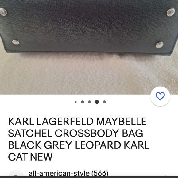 Karl Lagerfeld Maybelle satchel xbody - Picture 7 of 7